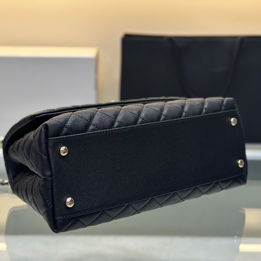 CHANEL Large Flap Bag With Top Handle(high-end grade) - Top Club