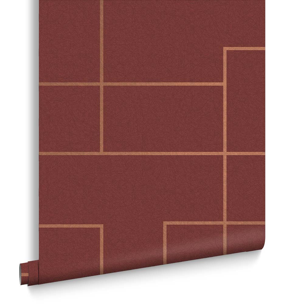 Graham & Brown vliesbehang Primo Alizarin Graham & Brown  vliesbehang  Primo Alizarin