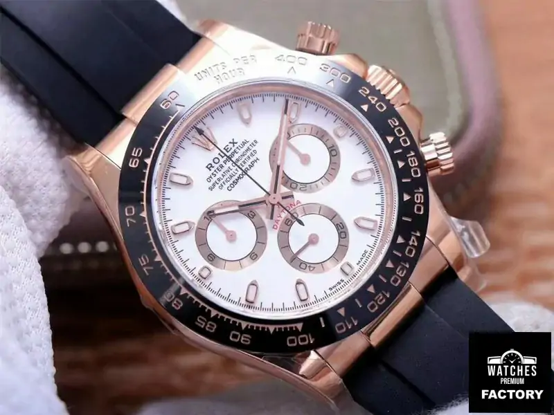 Rolex Daytona M116515LN-0019 Noob Factory White Dial 4130 Movement