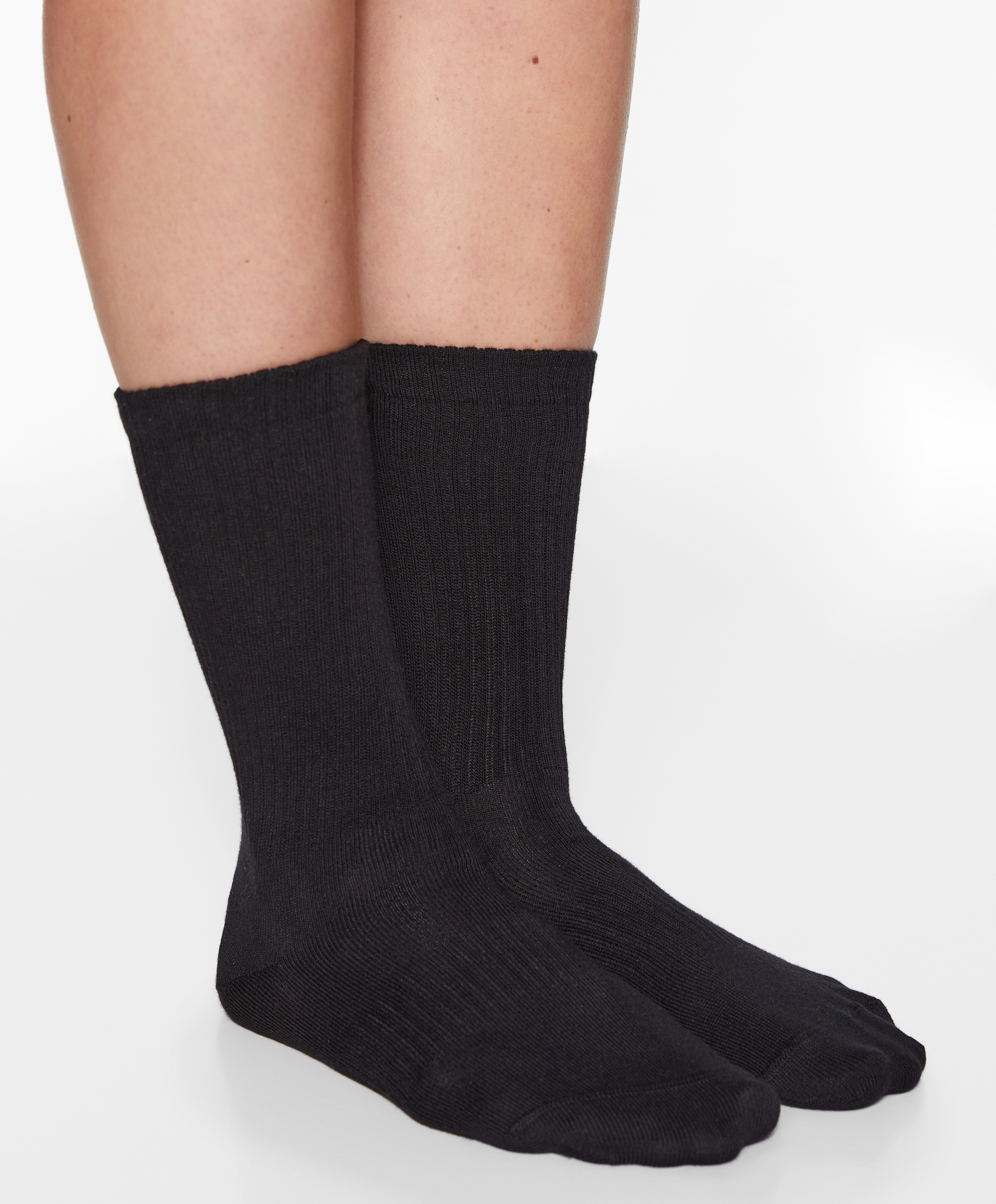 OYSHO 3 pairs of cotton blend classic sports socks