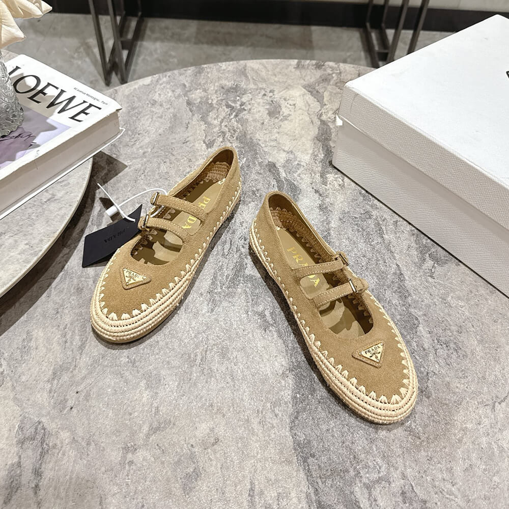 PRADA Suede ballerinas - Top Club