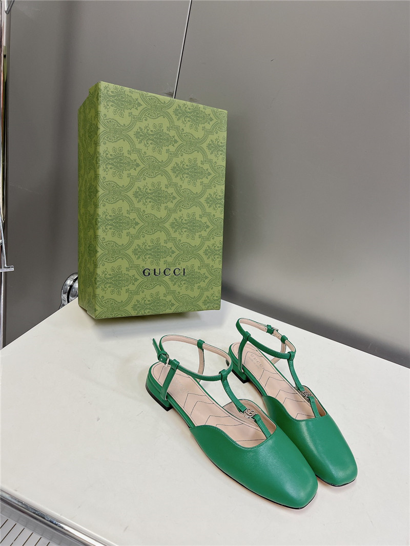 gucci double G hardware buckle embellished sandals - Sneaker Replica Workshop