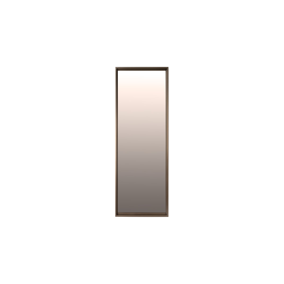 Spiegel New York bruin frame brons glas 50x150 cm