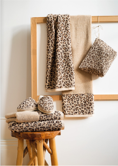 Accessoires Jaguar toilettas, slippers en handdoeken Washandje Jaguar (set van 6)