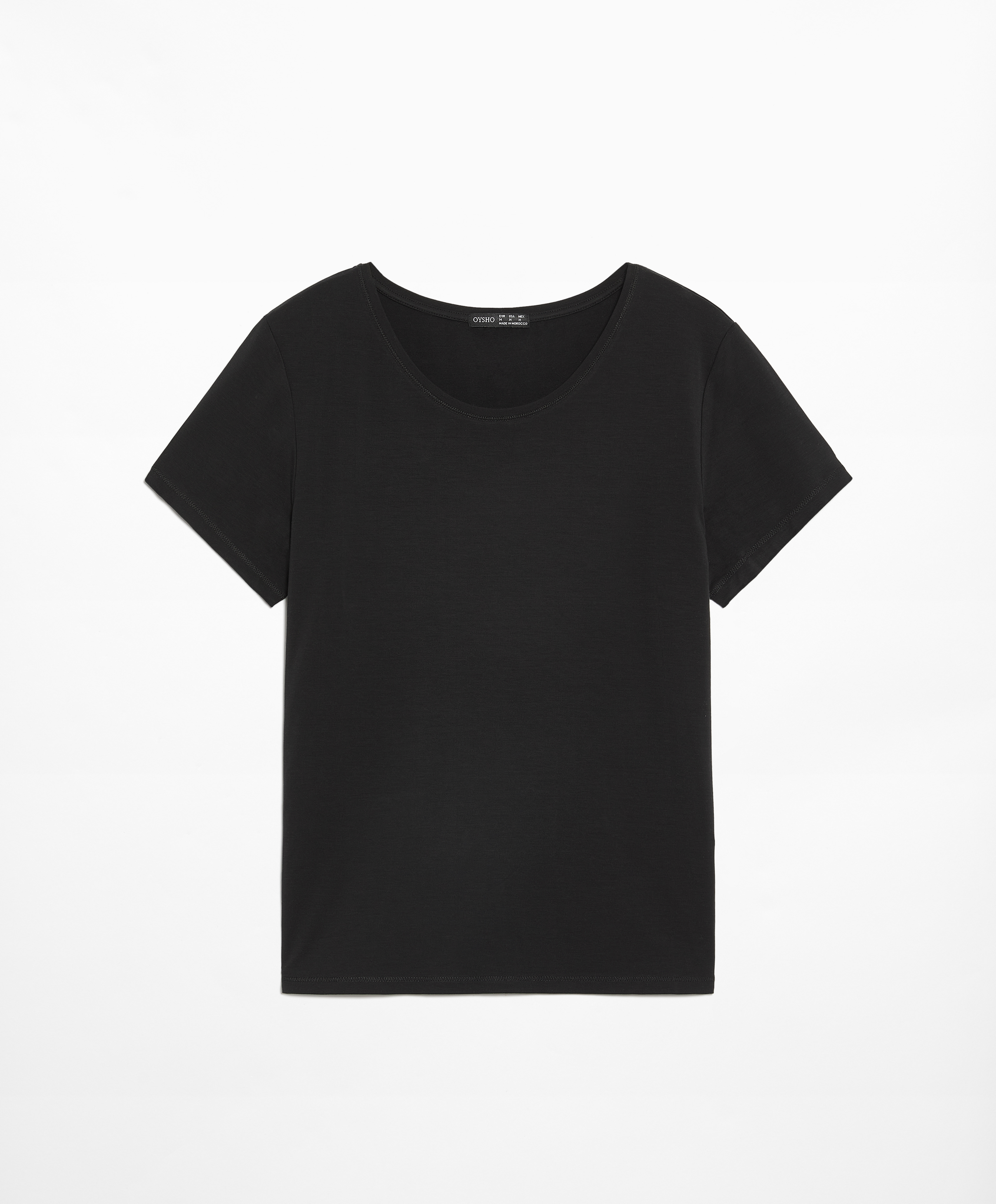 OYSHO Short sleeve lyocell blend T-shirt
