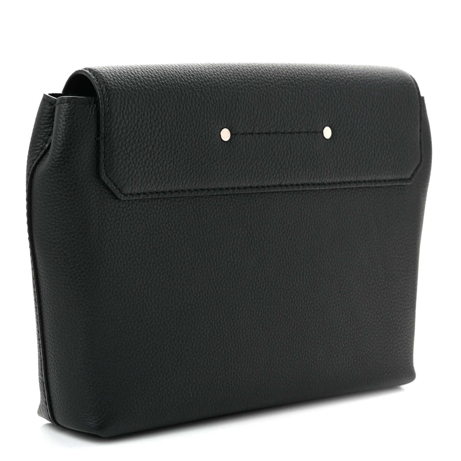 Cuir Millesime Georges Pouch Black - Top Club
