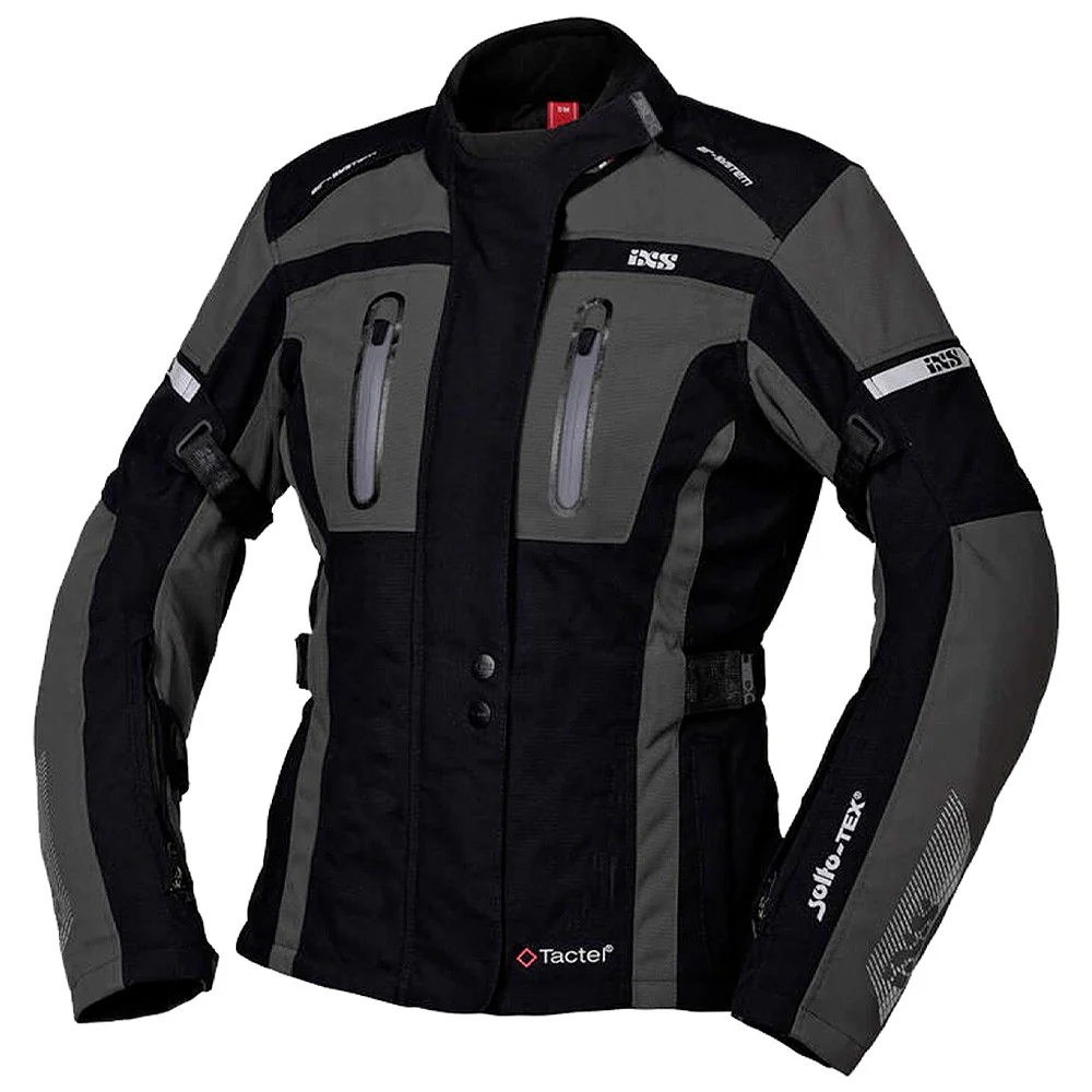 CHAQUETA 4 ESTACIONEN IXS PACORA ST SHORT NEGRO / GRIS