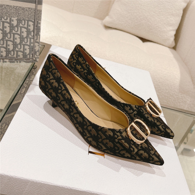 dior early spring new cat heel shoes - Sneaker Replica Workshop