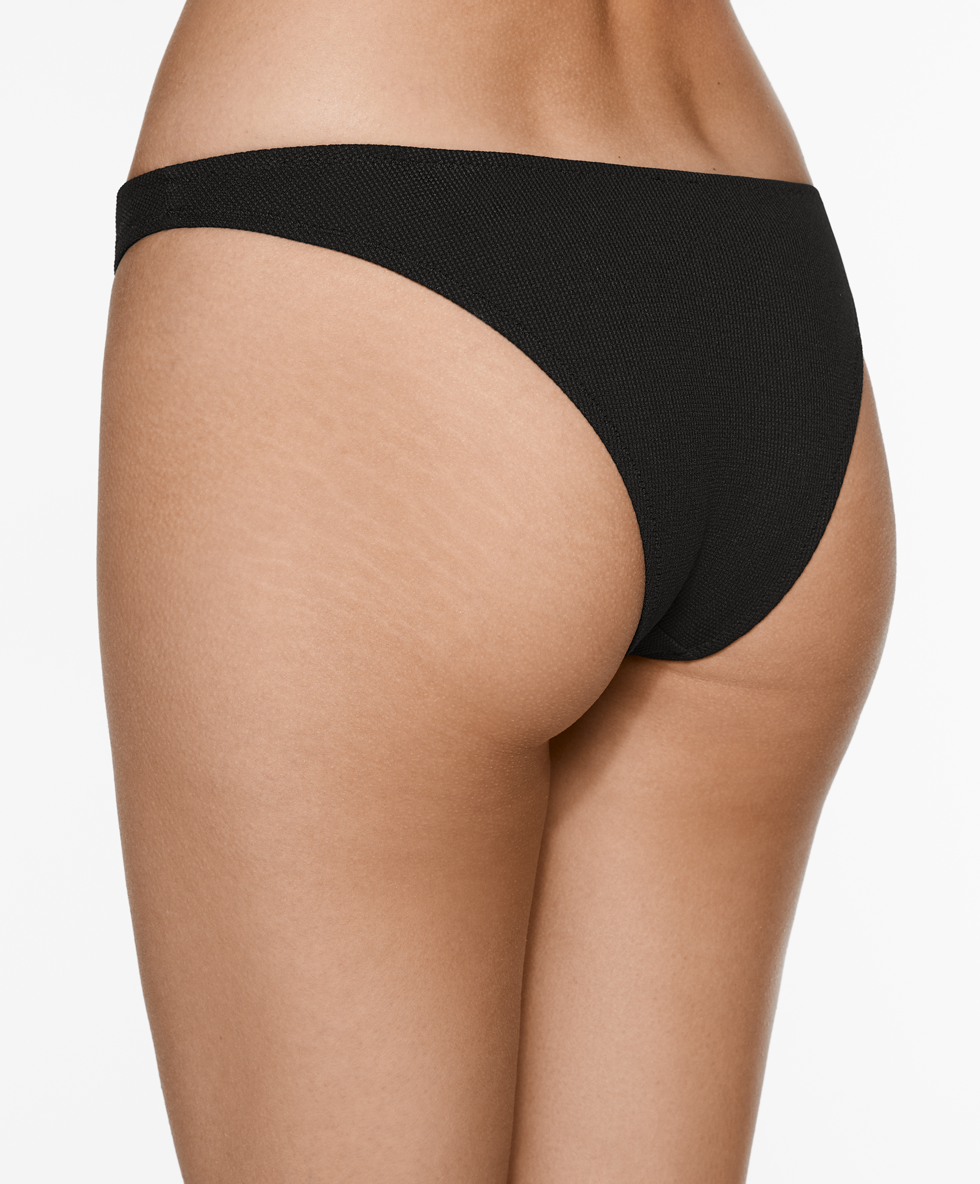 OYSHO Piqué medium-coverage U-cut bikini briefs