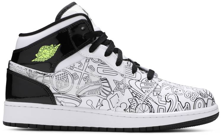 Air Jordan 1 Mid SE  DIY  DC4099-100 - Sneaker Replica Workshop