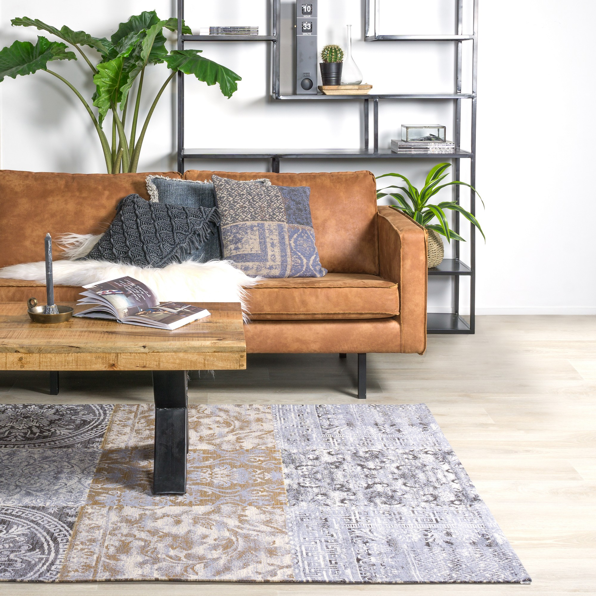 Vloerkleed Lemon - 160 x 230 Grey 4012