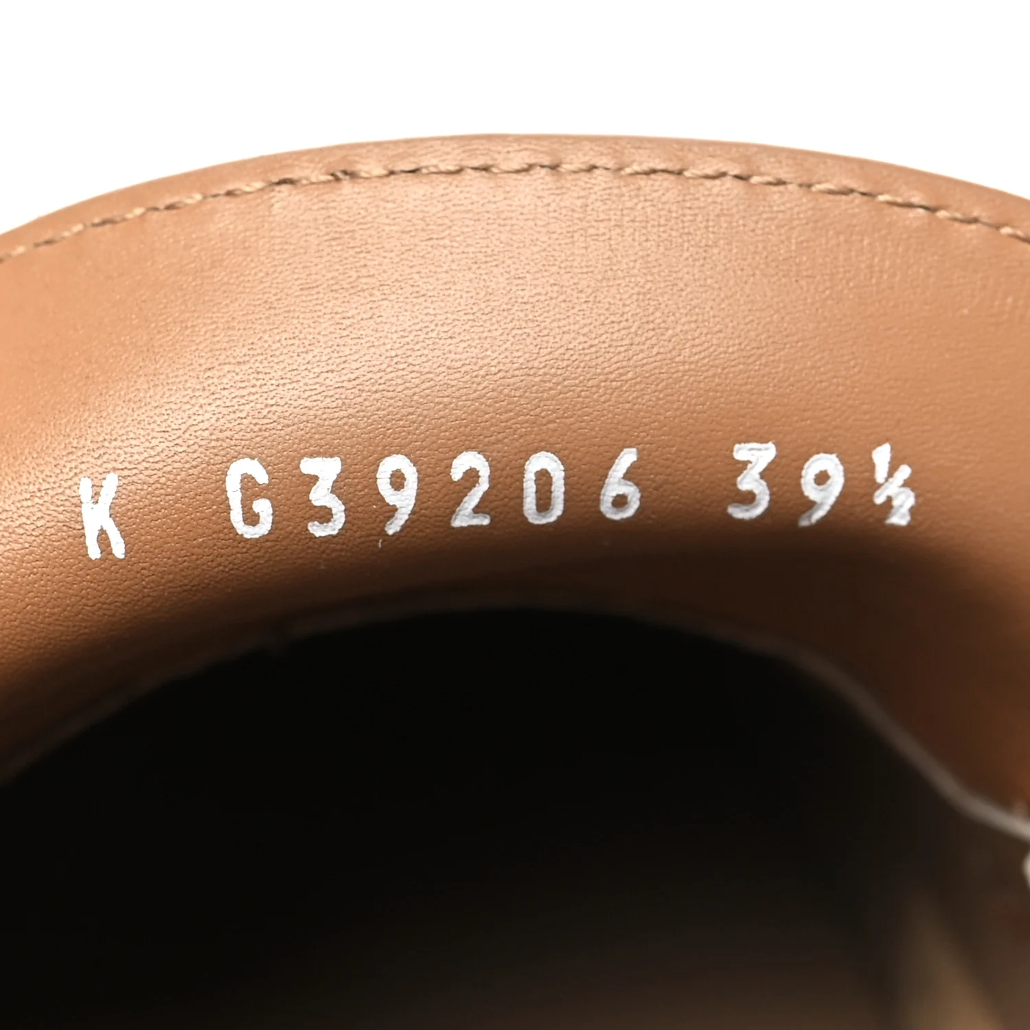 Calfskin CC Platform Loafers 39.5 Beige - Top Club