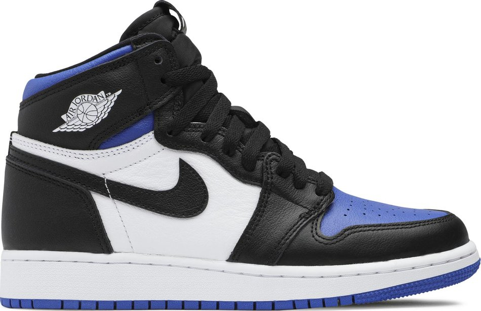 Air Jordan 1 Retro High OG GS  Royal Toe  575441-041 - Sneaker Replica Workshop