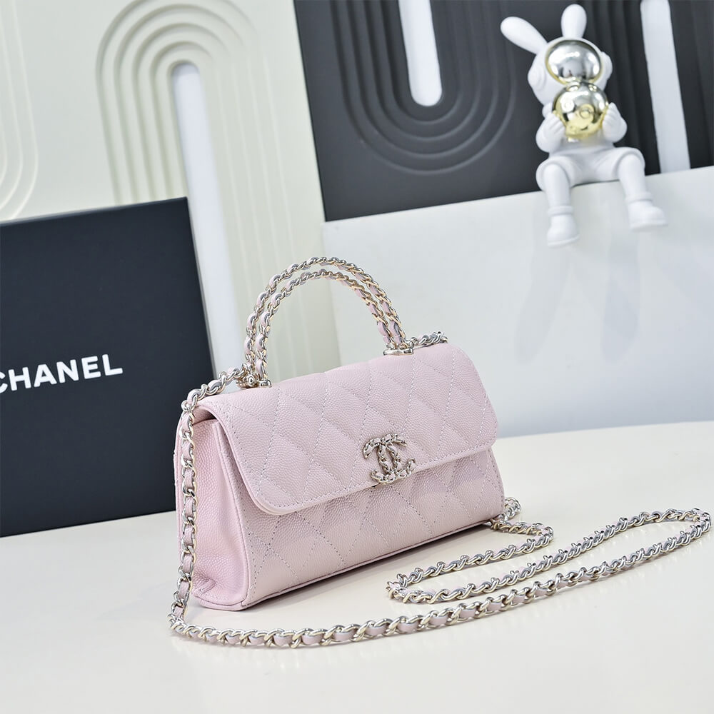 Chanel Flap Phone Holder with Chain(HIGH-END GRADE) - Top Club