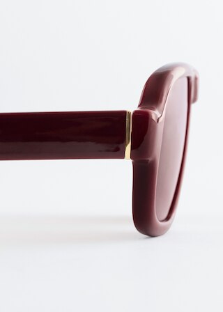 & Other Stories SQUARE-FRAME AVIATOR SUNGLASSES