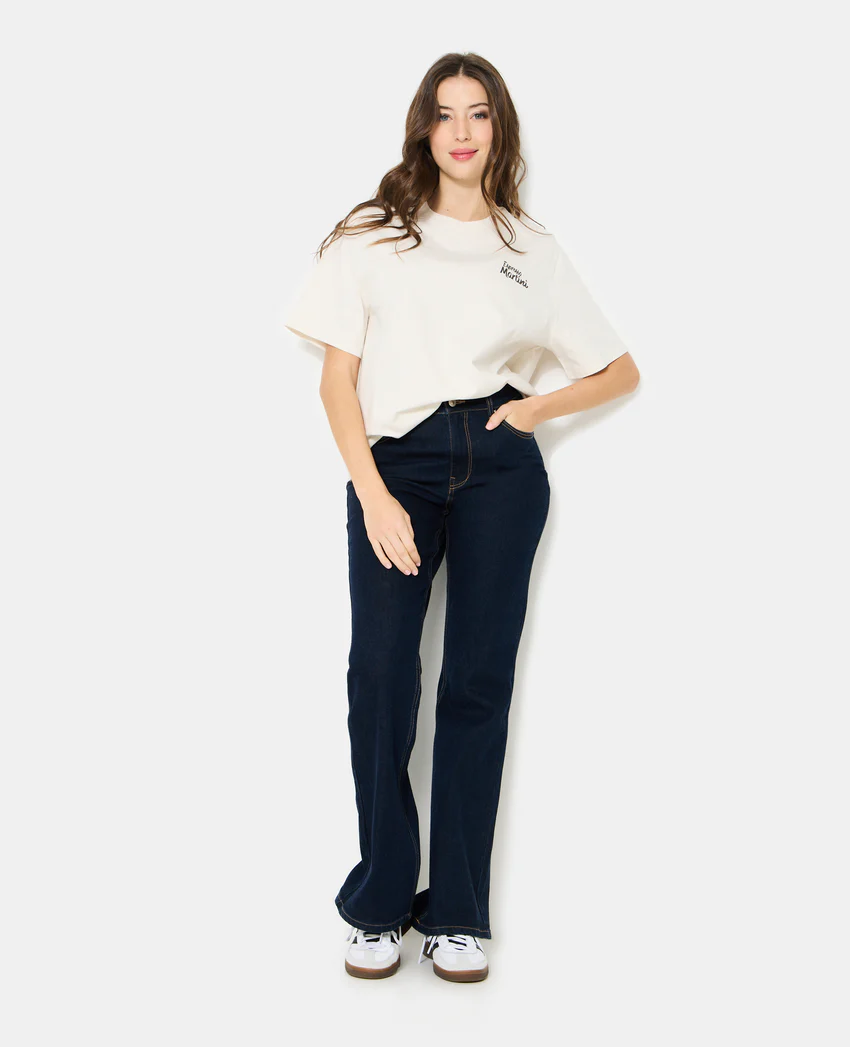 Pimkie T-shirt oversize avec print poitrine et dos
