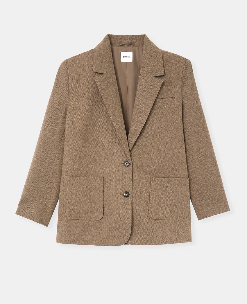 Pimkie Veste blazer oversize motif chevrons