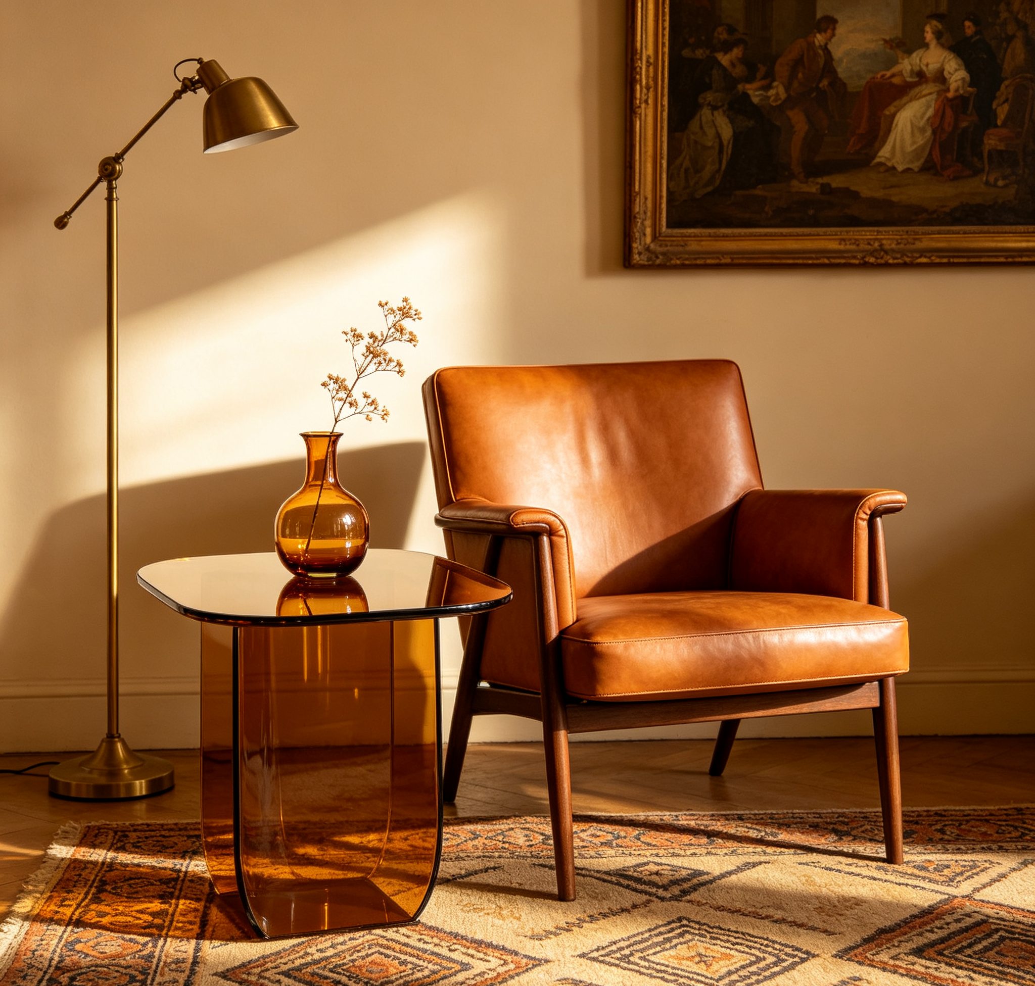 Teardrop Ellipse・Mid-Century Modern