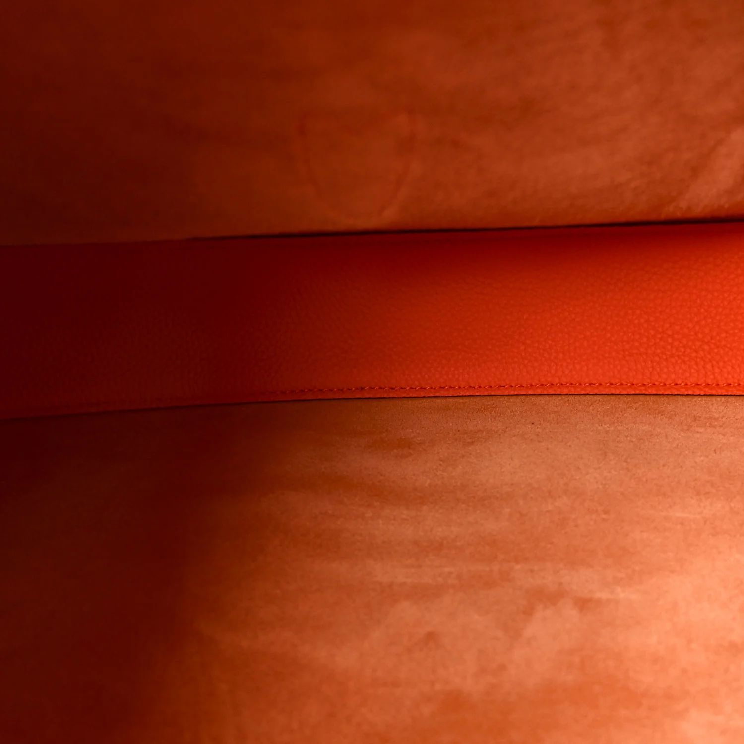 Soft Grained Calfskin Large Jackie Hobo Orange - Top Club
