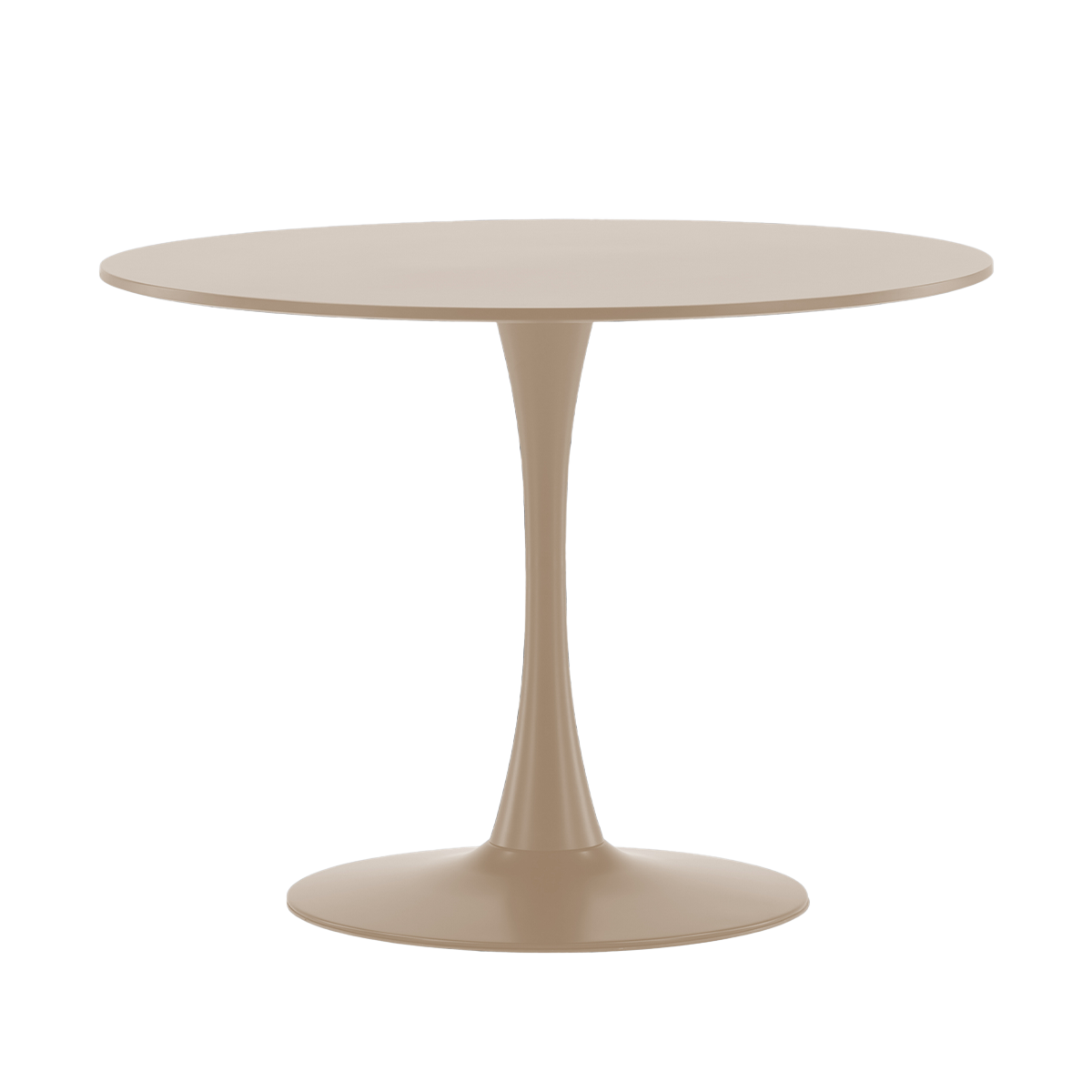 Eettafel Amy Ø100 cm beige