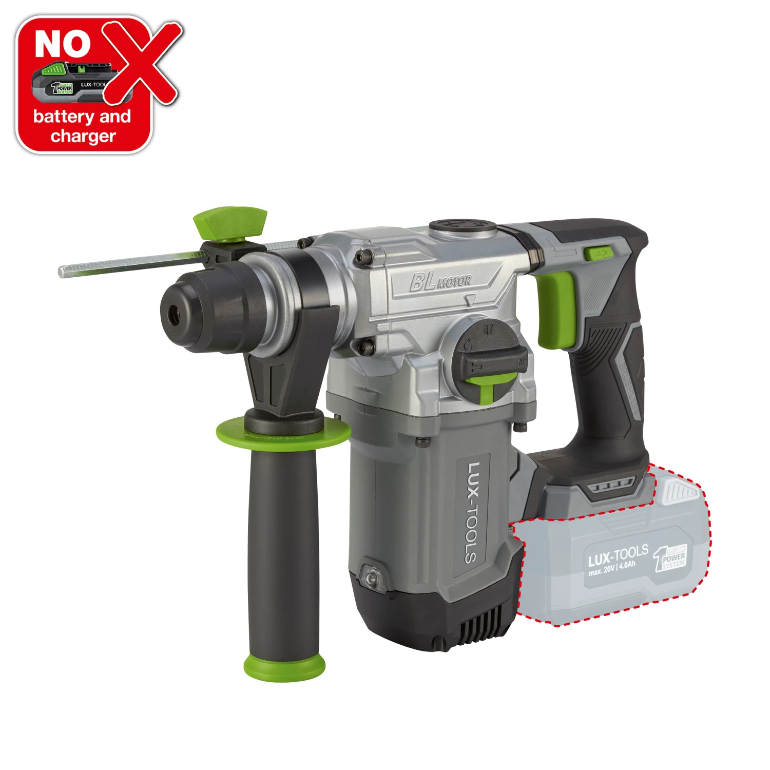 Martello scalpellatore LUX 18 V A-BH-20 B Solo