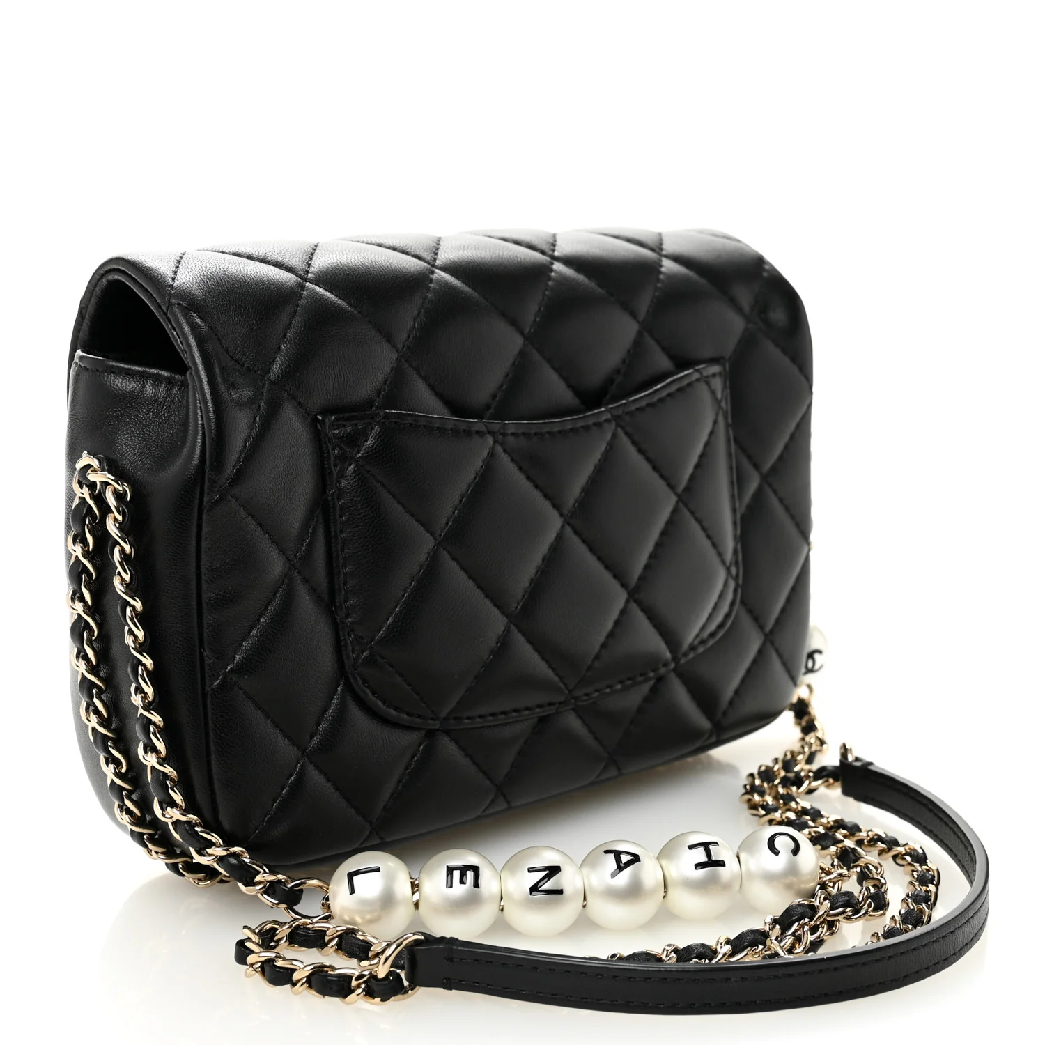 Lambskin Quilted Small My Precious Flap Black - Top Club