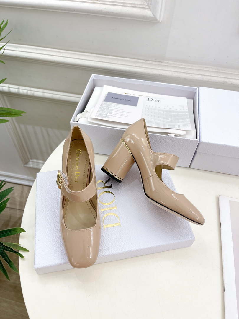 Dior KDV268VNI Miss Dior Pump 80mm Patent Calfskin D82975 - Sneaker Replica Workshop