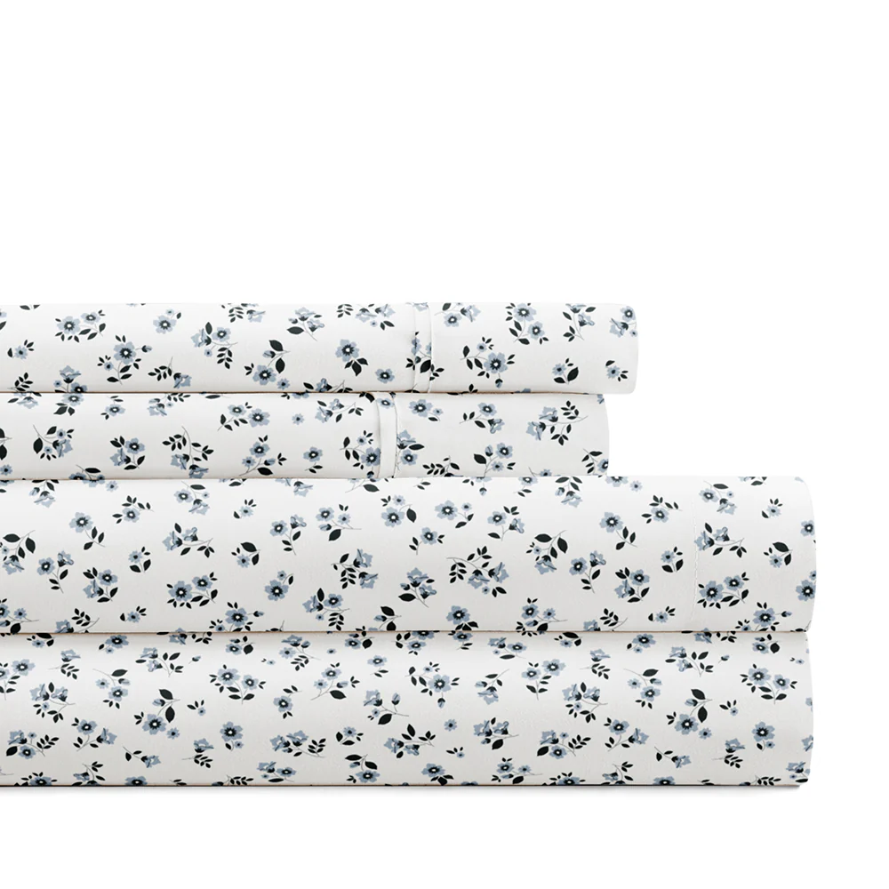 Ditsy Floral 4-Piece Pattern Sheet Set (Sale)