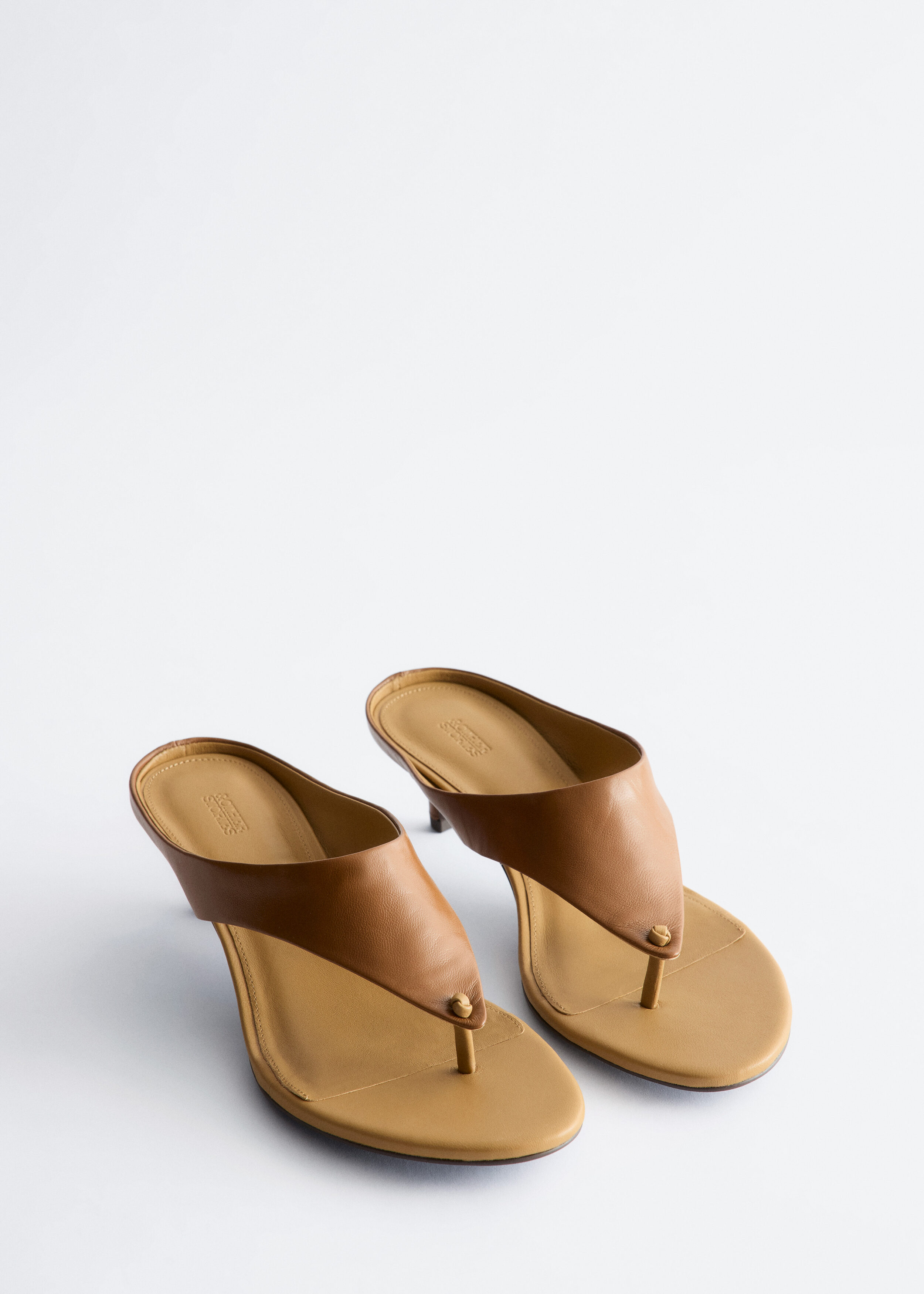& Other Stories LEATHER KITTEN HEELS