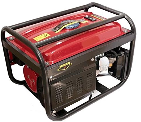 Generatore elettrico a benzina da 5500 W, trifasico e monofasico x 3 serbatoio da 15 l