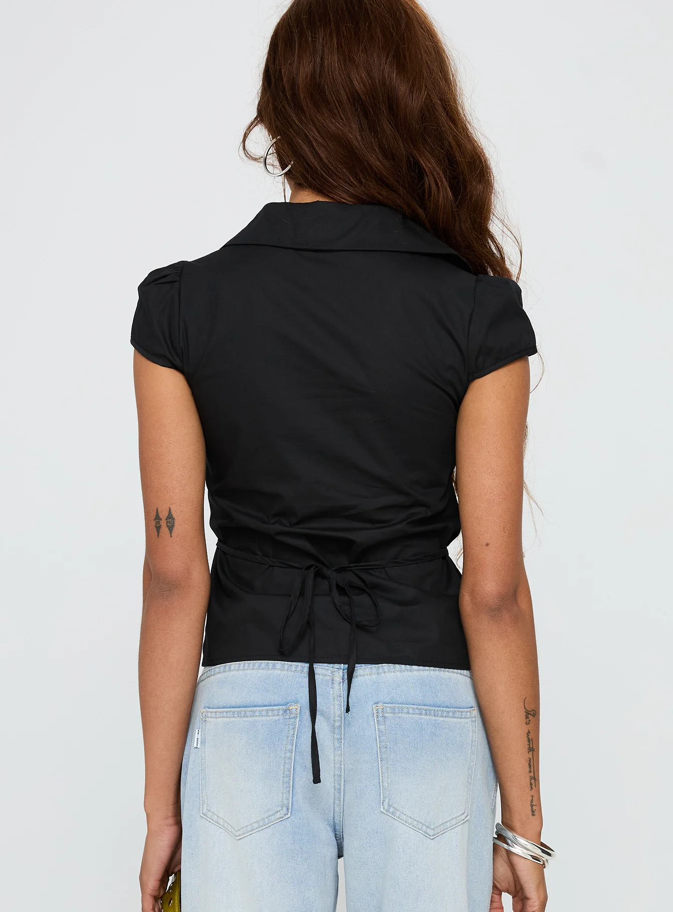 Arianwyn Short Sleeve Shirt Black