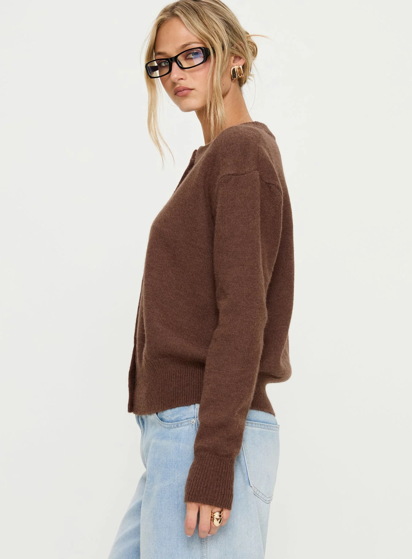 Melancholia Cardigan Chocolate