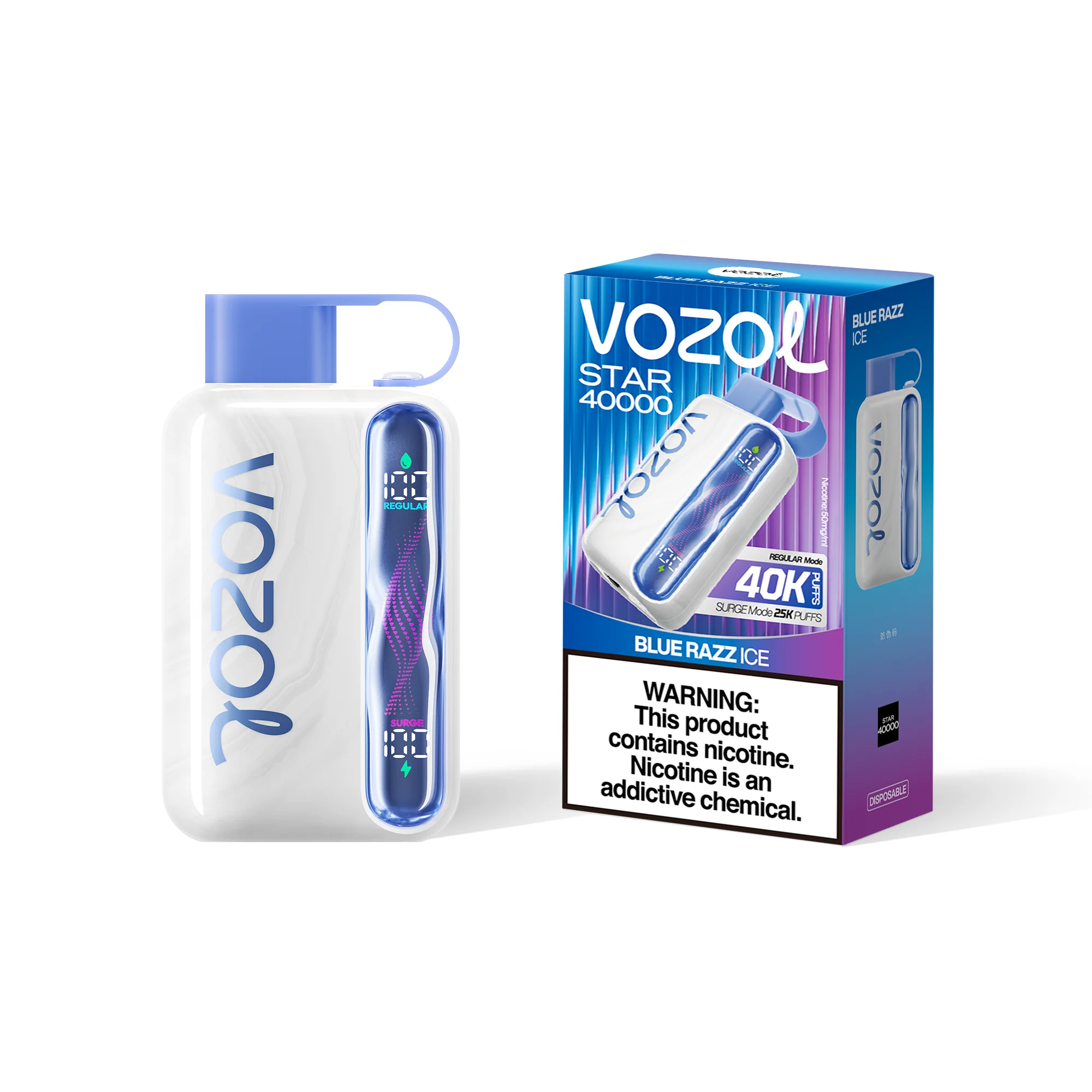 VOZOL STAR 40K jednorazowy e-papieros (wszystkie smaki)