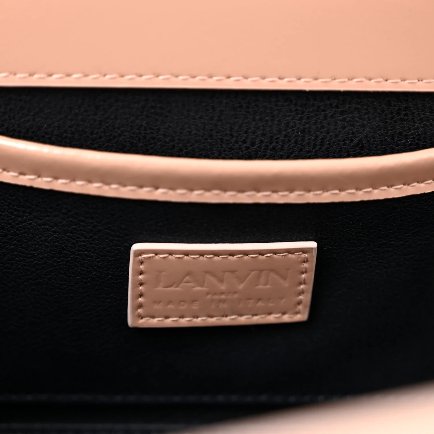 Calfskin Logo Medium Cat Pencil Bag Pink - Top Club