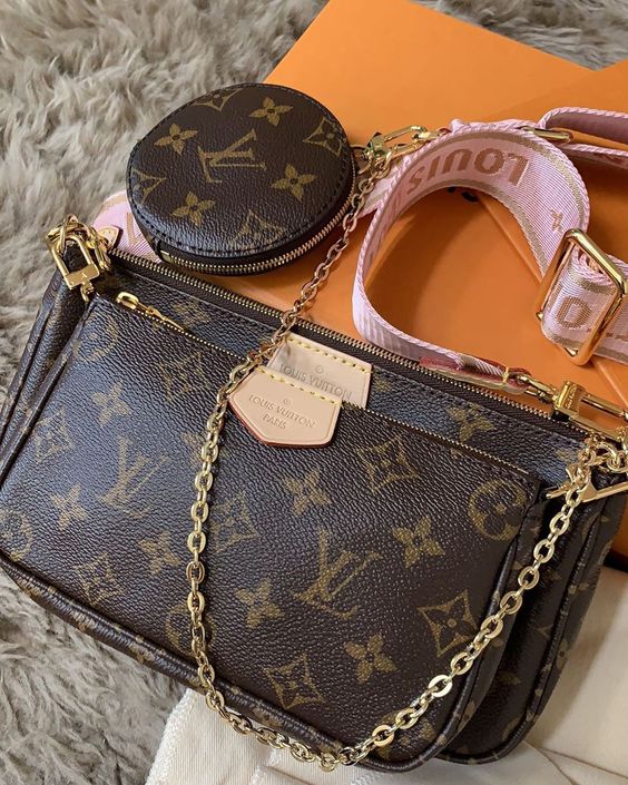 Louis Vuitton Multi-Pochette Bag in pink - Top Club