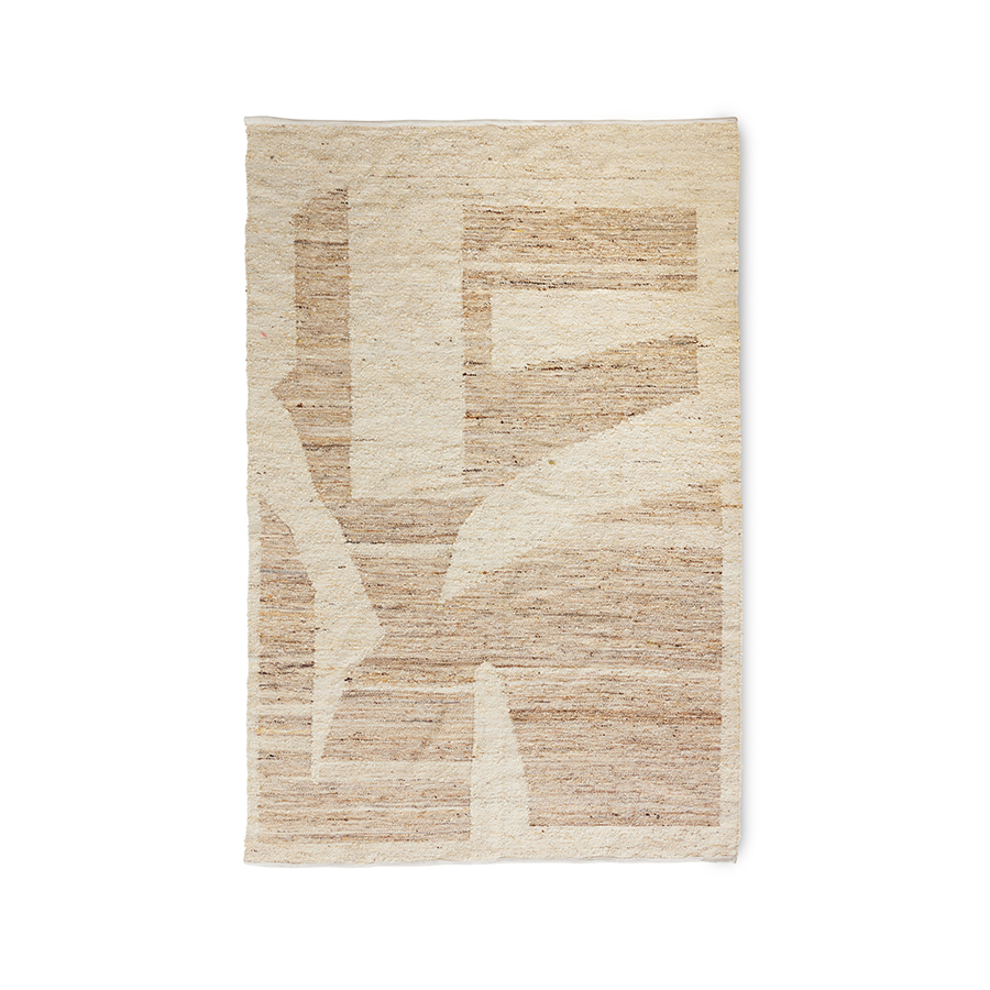 Vloerkleed Woolen contour 180x280 cm