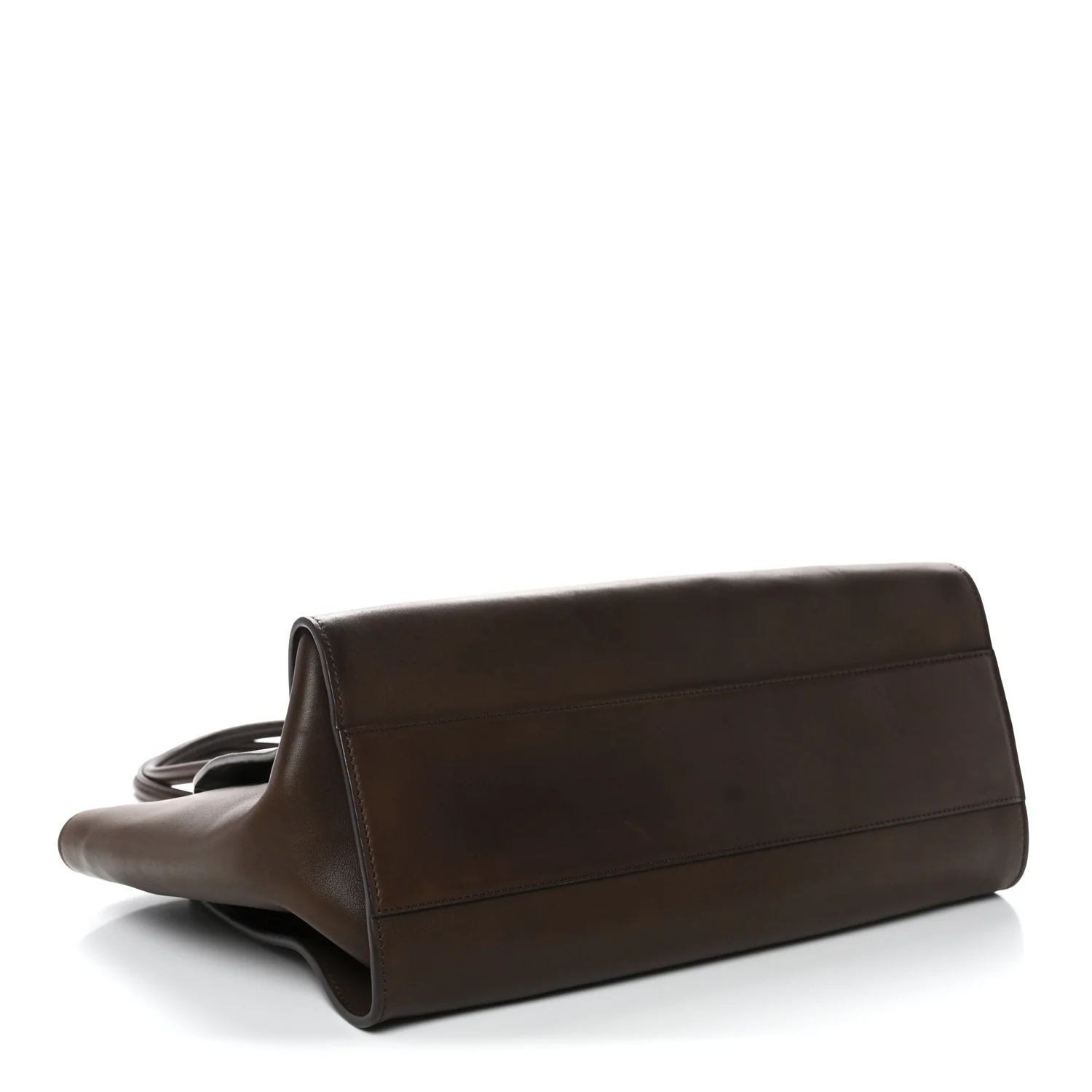 Polished Saddle Calfskin Marlo 14 Dark Brown - Top Club