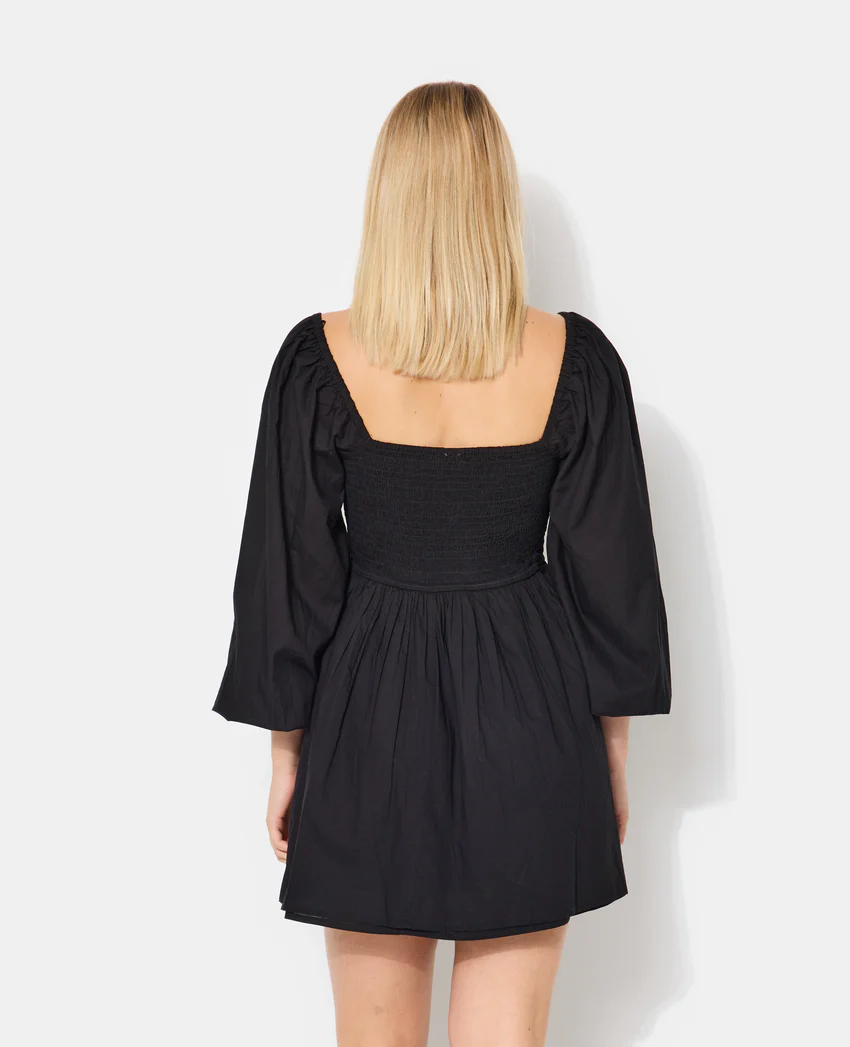 Pimkie Robe courte en popeline avec manches ballons