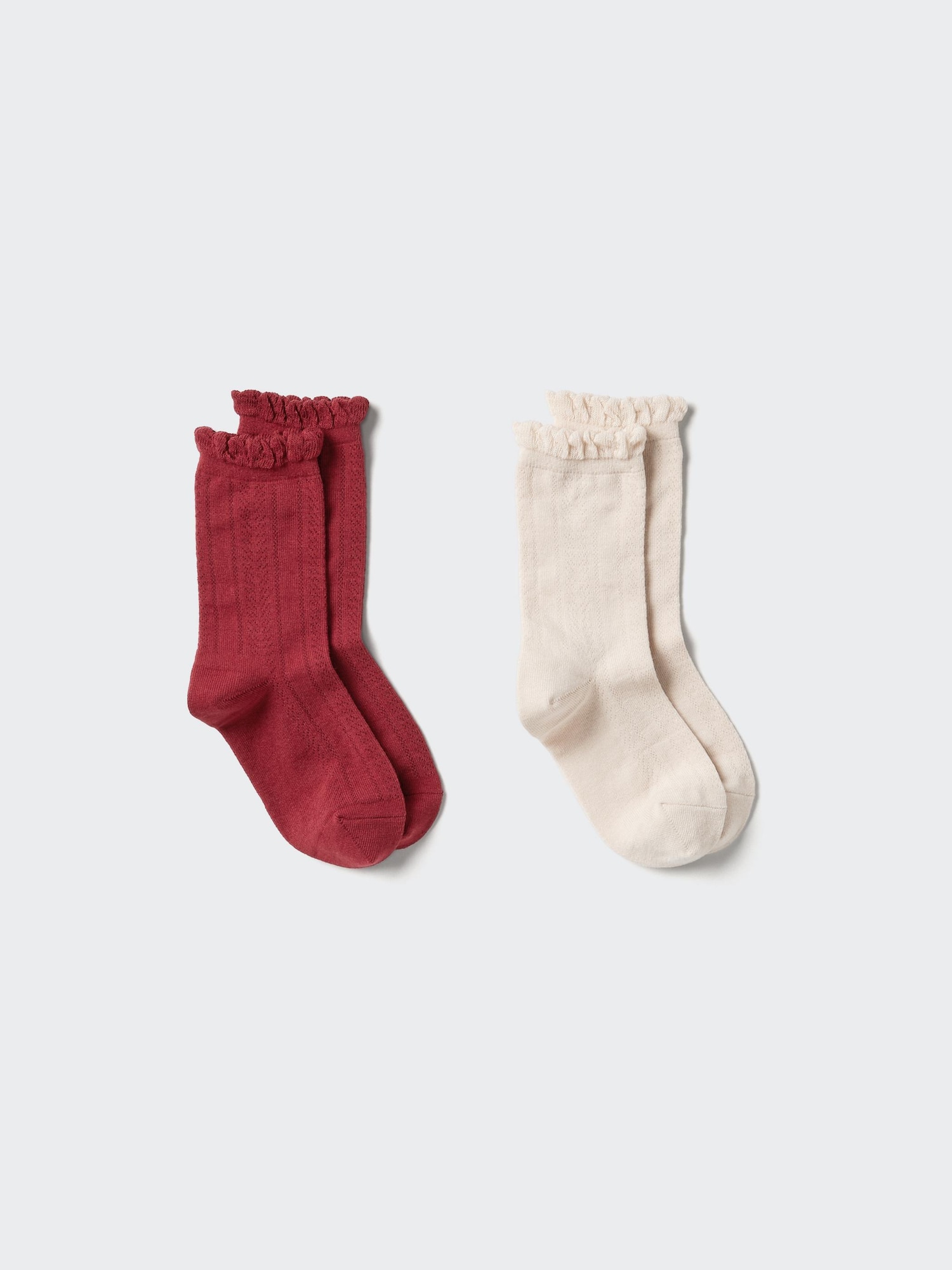 GIRLS HEATTECH Socks 2 Pairs