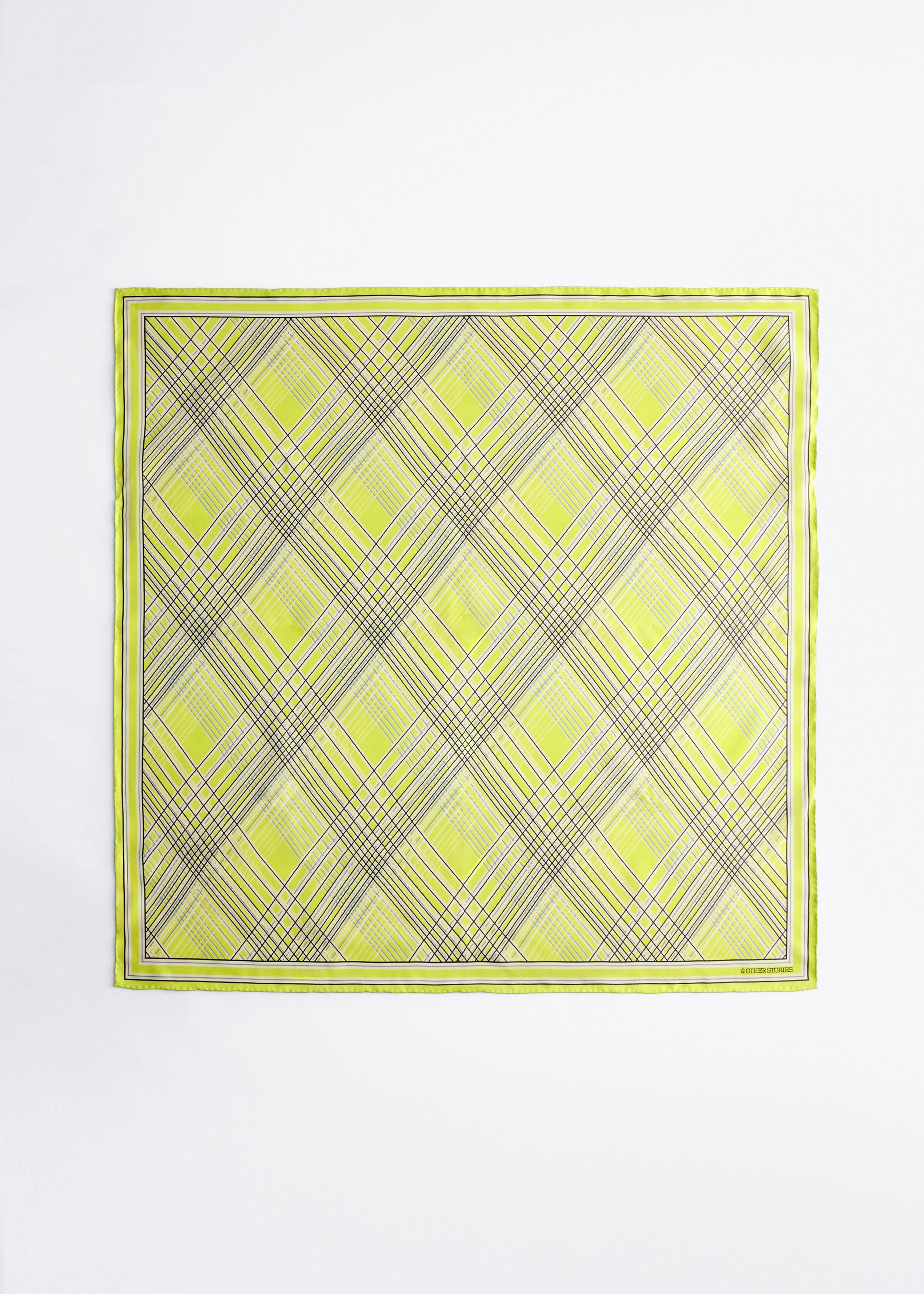 & Other Stories PRINTED SILK SCARF