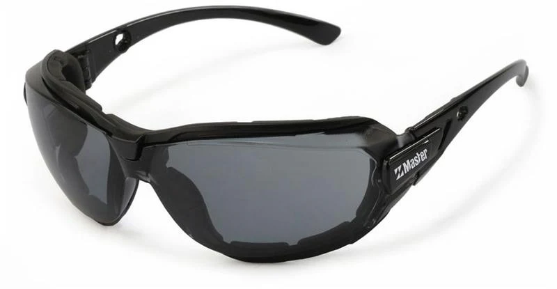 3SS4608 SAFETY SPECTACLE MASTER MERCURY SMOKE AS/AF LENS POSITIVE SEAL - CPC Painting, Inc.