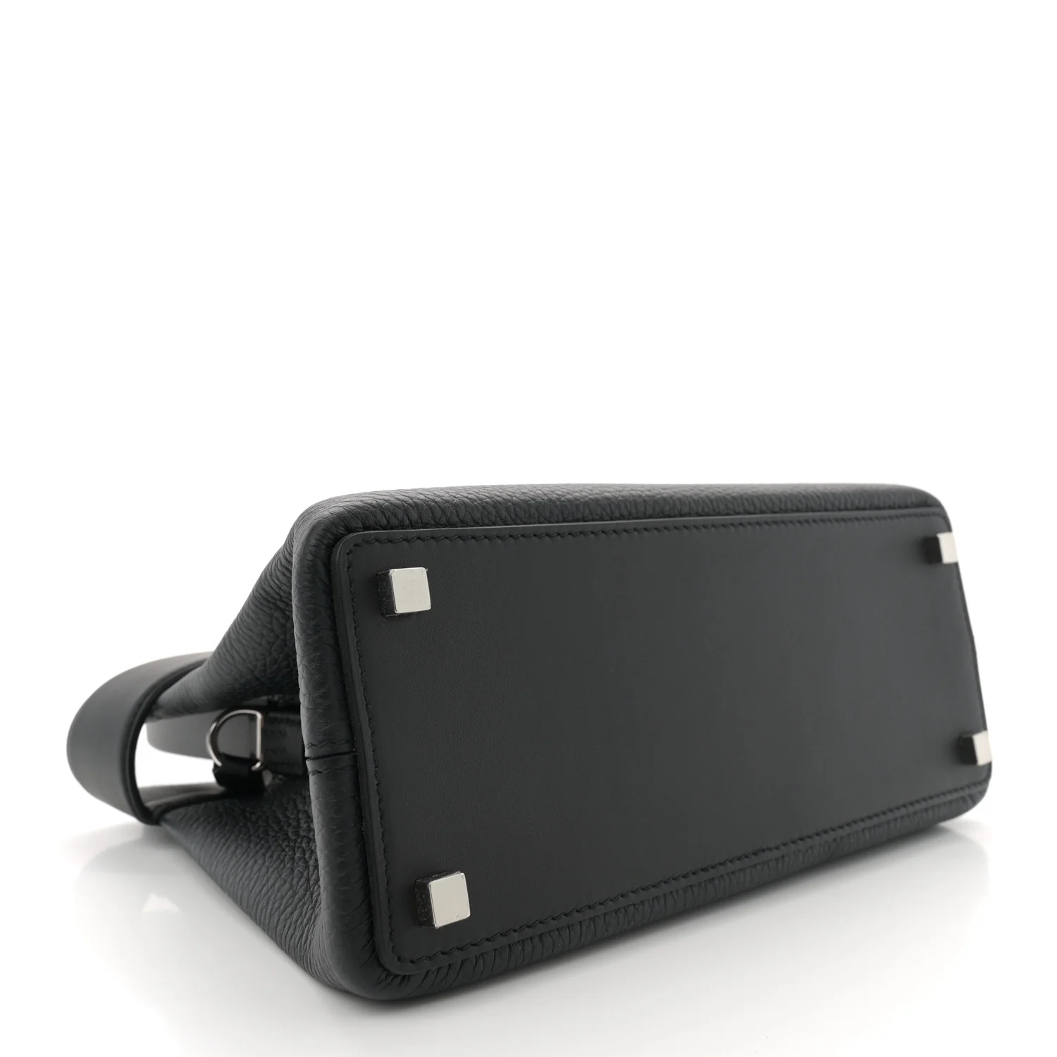 Togo Swift Medor Bag Black - Top Club