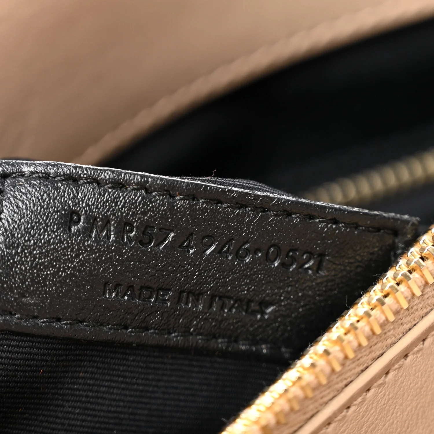 Calfskin Y Quilted Monogram Medium Loulou Chain Satchel Dark Beige - Top Club