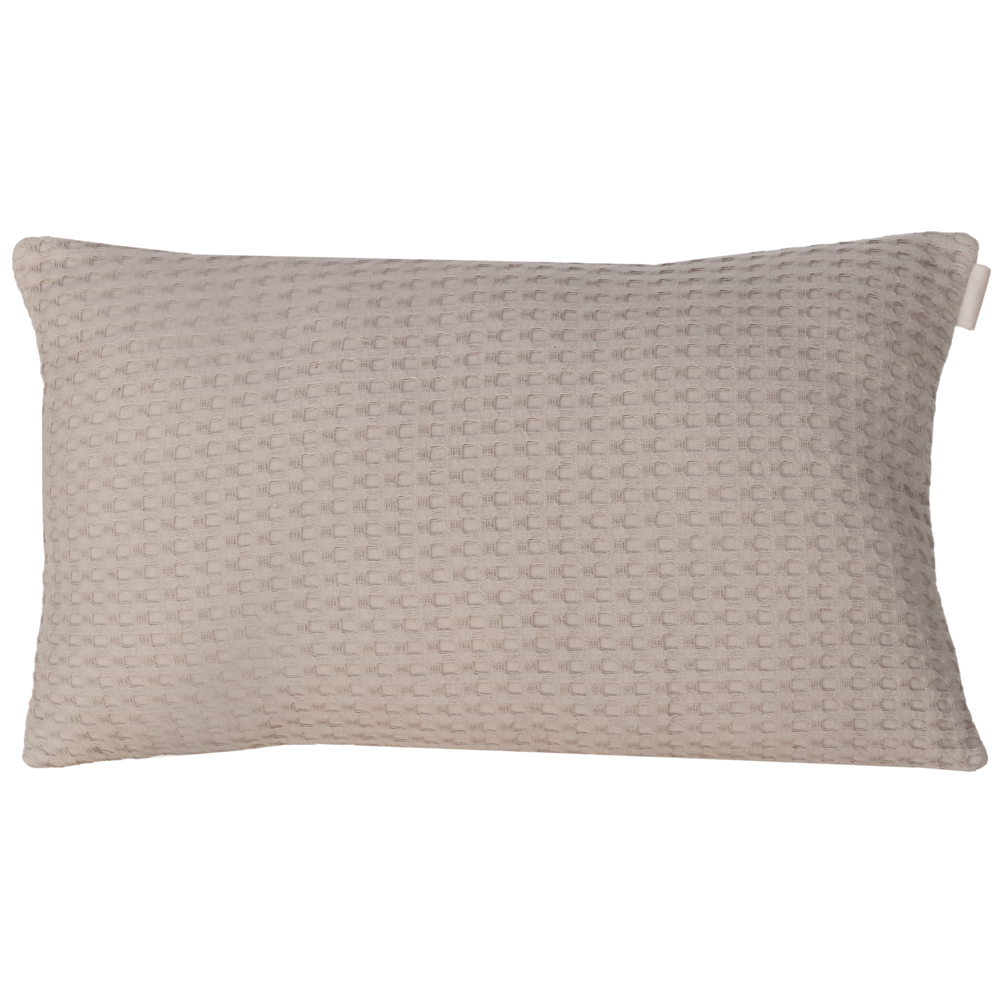 Sierkussen wafel linnen zand 57x36 cm
