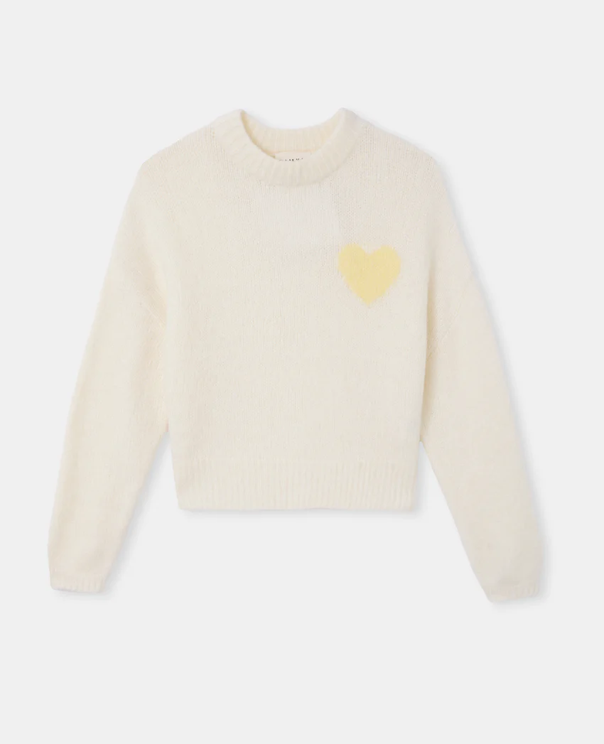 Pimkie Pull contenant mohair et laine avec cœur