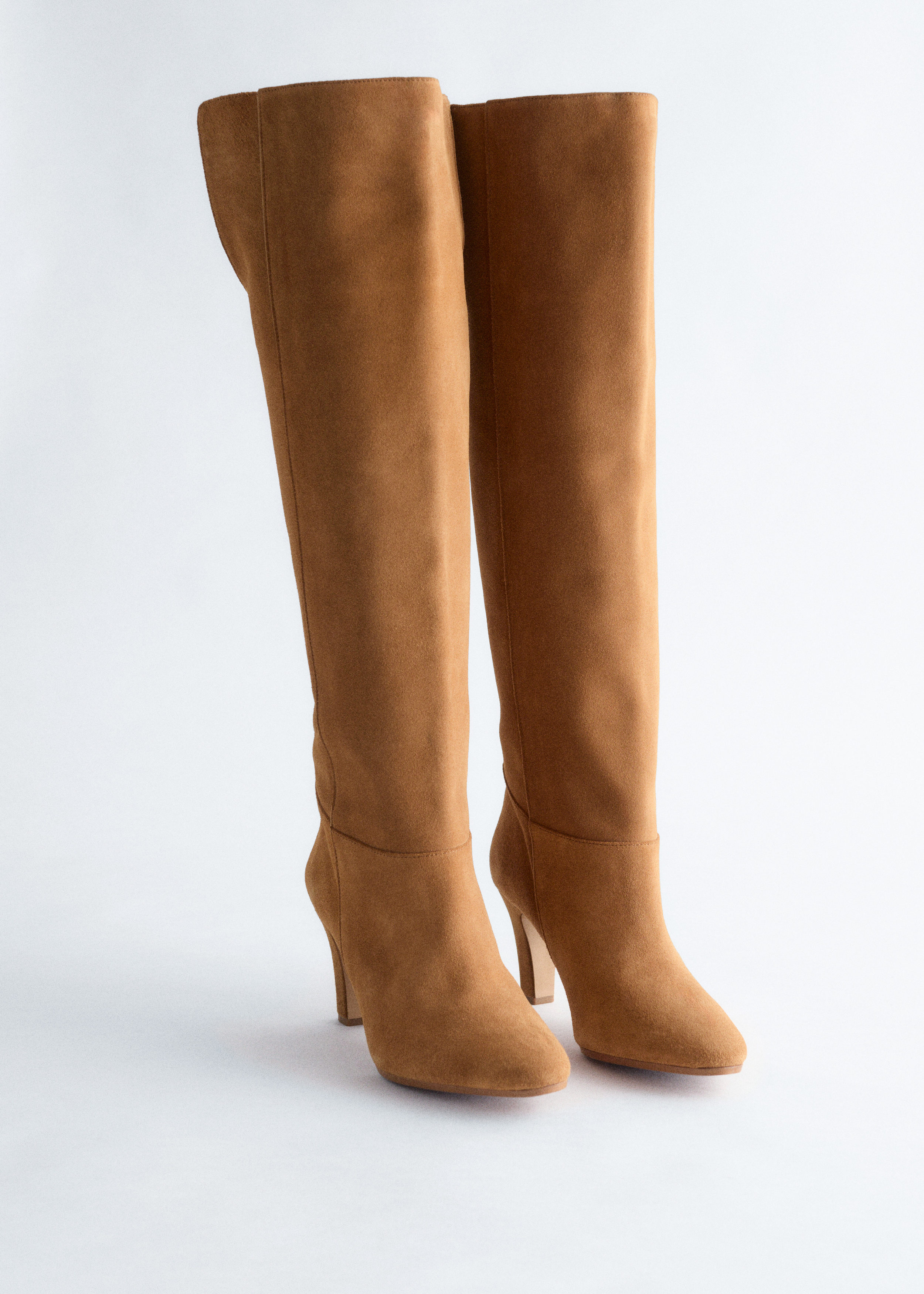 & Other Stories SUEDE KNEE BOOTS