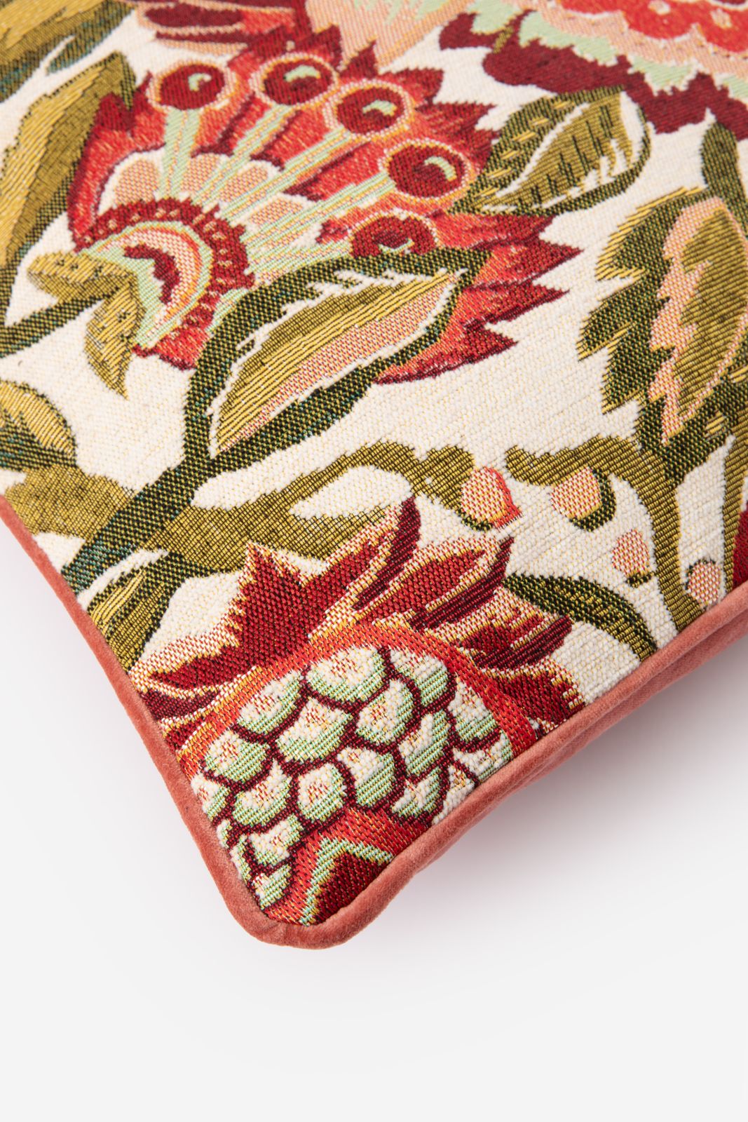 Multicolour kussen met bloemendessin