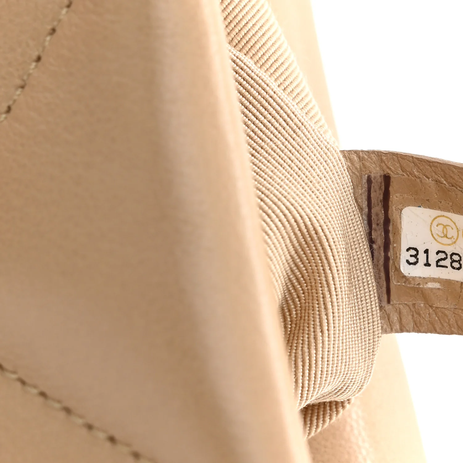 Lambskin Quilted Medium Chanel 19 Flap Dark Beige - Top Club