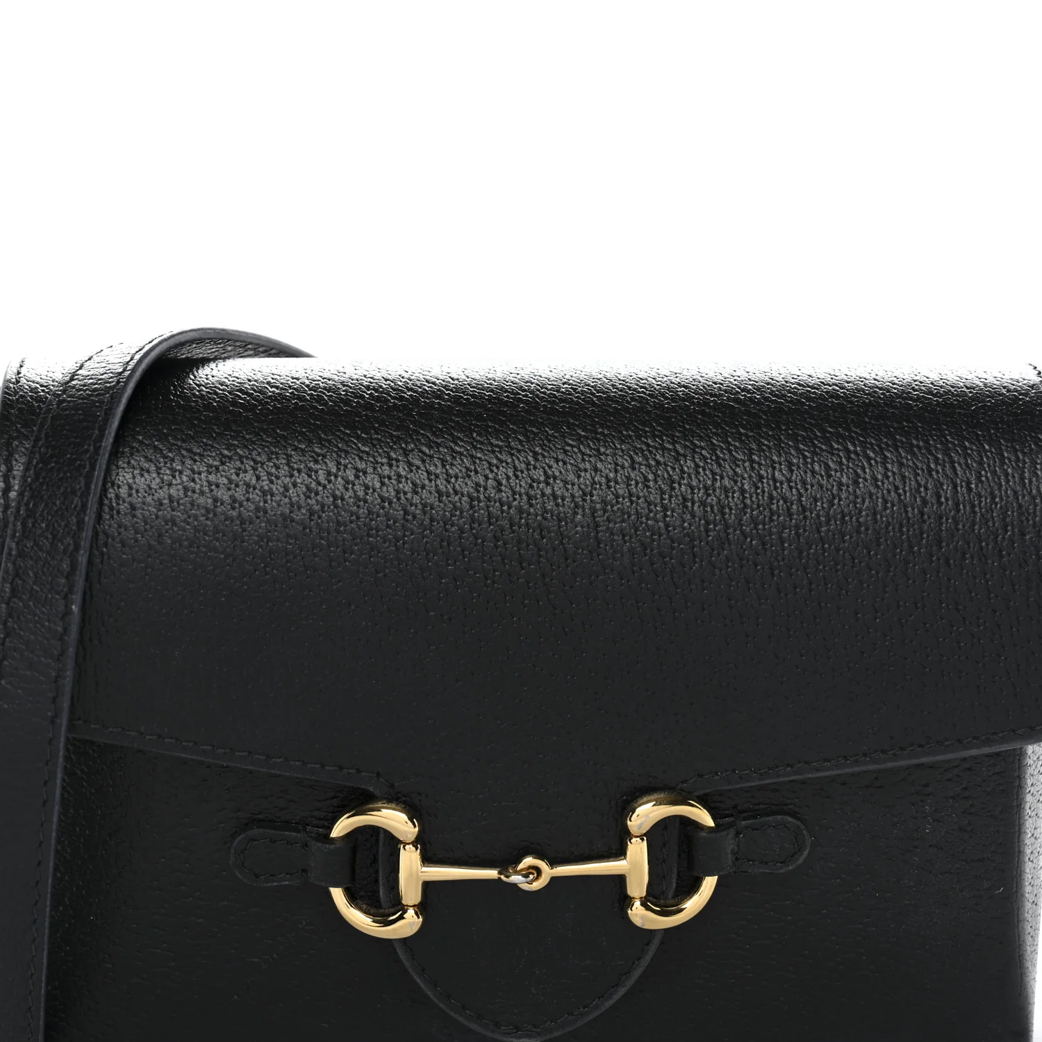 Calfskin Horsebit 1955 Shoulder Bag Black - Top Club