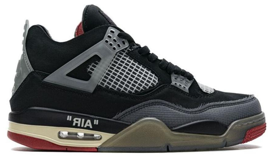 Off-White x Air Jordan 4 Retro CV9388-001 Replicas - Sneaker Replica Workshop